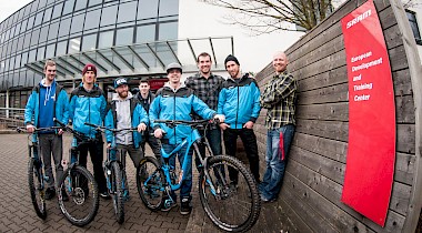 Das Giant Germany Offroad Team bei SRAM