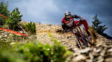 Hochspannung beim Downhill World Cup Finale