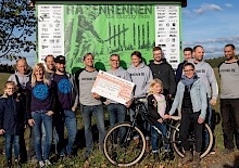 Rasenrennen 9 – die karitative Abfahrt - 6200€ für die gute Sache