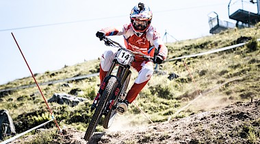 Sicherheit hoch vier bei den UCI Mountain Bike Weltmeisterschaften in Saalfelden Leogang