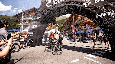 VERBIER E-BIKE FESTIVAL MIT 2823 TEILNEHMER*INNEN