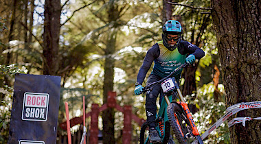 Kiwi-Dominanz beim RockShox Taniwha Downhill in Crankworx Rotorua